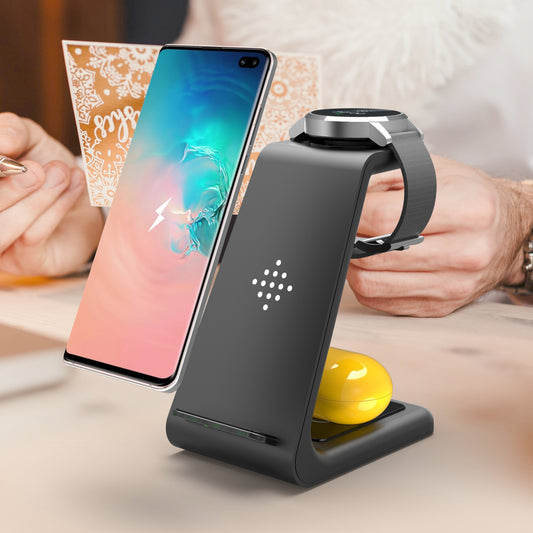 3-in-1 Wireless Fast Charging Station